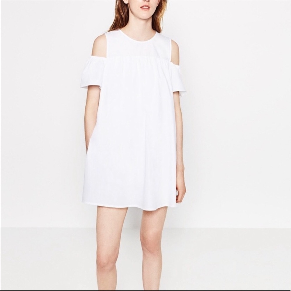 Zara cold shoulder romper